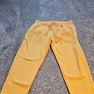 Women's Yellow Joggers